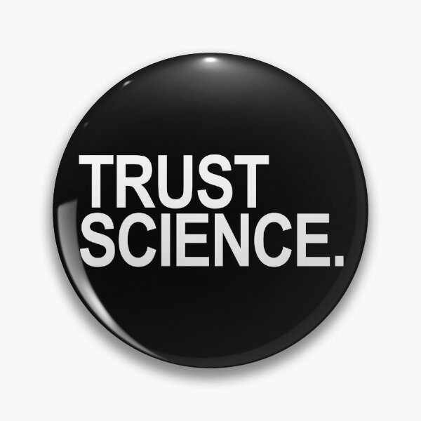 Item preview, Trust Science (Black BG) designed and sold by Thelittlelord.