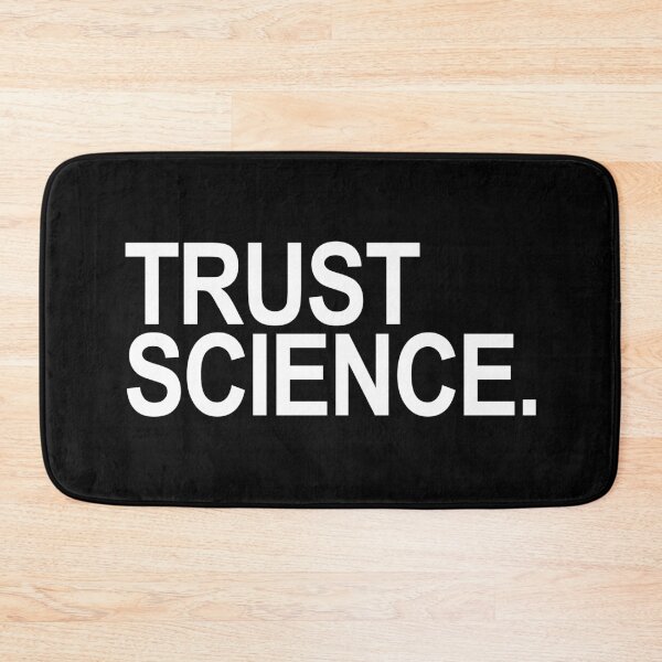 Item preview, Trust Science (Black BG) designed and sold by Thelittlelord.