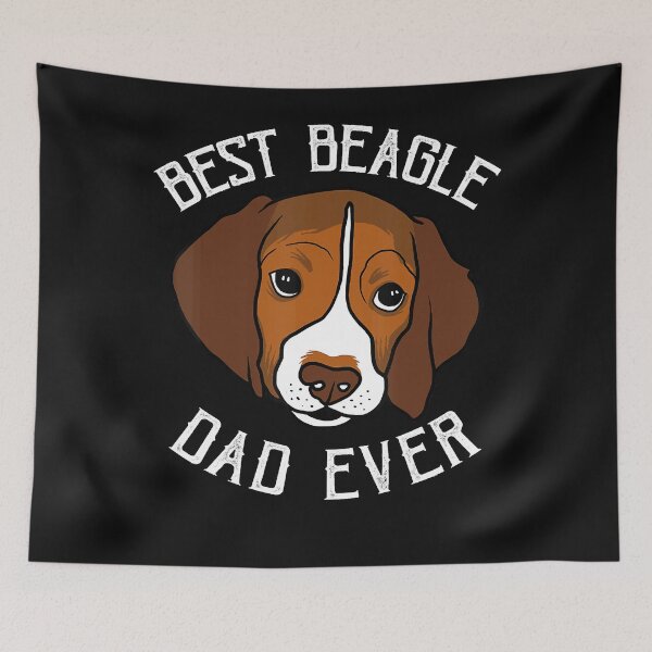 Item preview, Cute Beagle Lover Gift Best Beagle Dad Ever designed and sold by LechaMelikov.