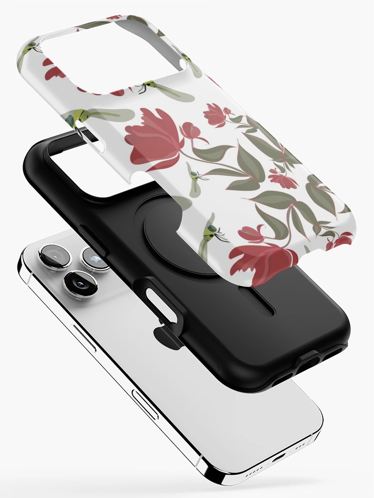 Aperçu 2 sur 4. Coque iPhone avec l'œuvre Fleur créée et vendue par Rococodesigns.