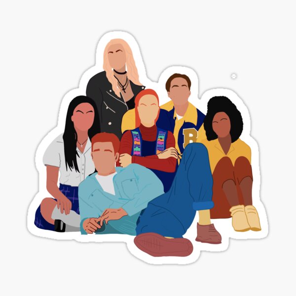 Riverdale Cast Stickers | Redbubble