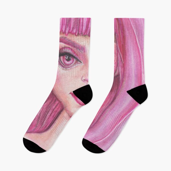 Item preview, Mermaid Tails Series No 002 In the Pink by Laurie Leigh designed and sold by LaurieLeighArt.