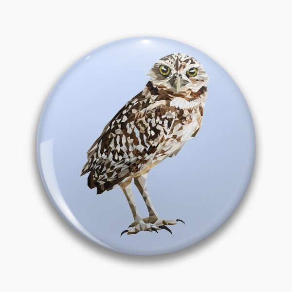 Item preview, Low Poly Burrowing Owl designed and sold by vcook10.