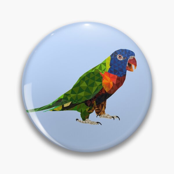 Item preview, Rainbow Lorikeet - Low Poly designed and sold by vcook10.