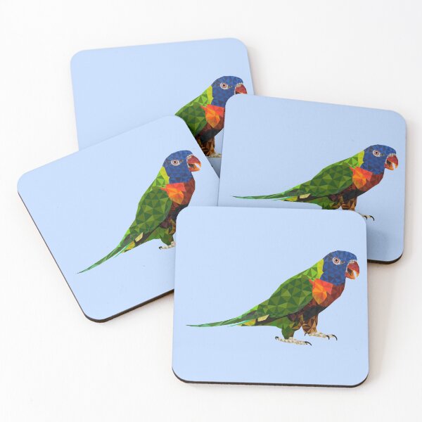 Item preview, Rainbow Lorikeet - Low Poly designed and sold by vcook10.