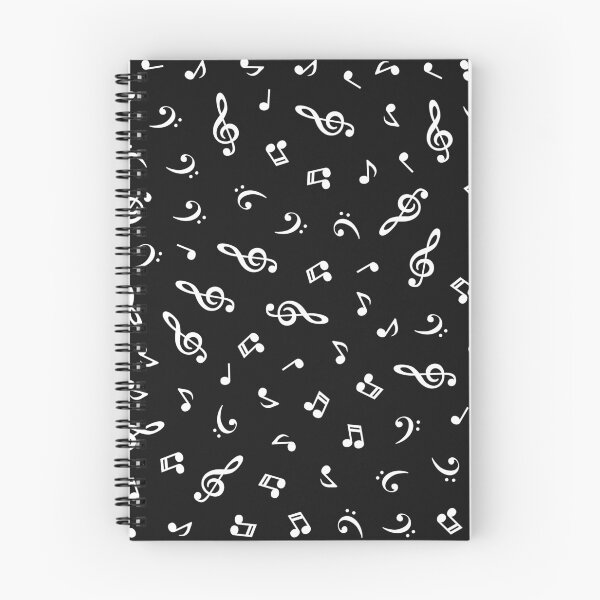 Item preview, Musical Notes (Black and White) Pattern designed and sold by ixrid.