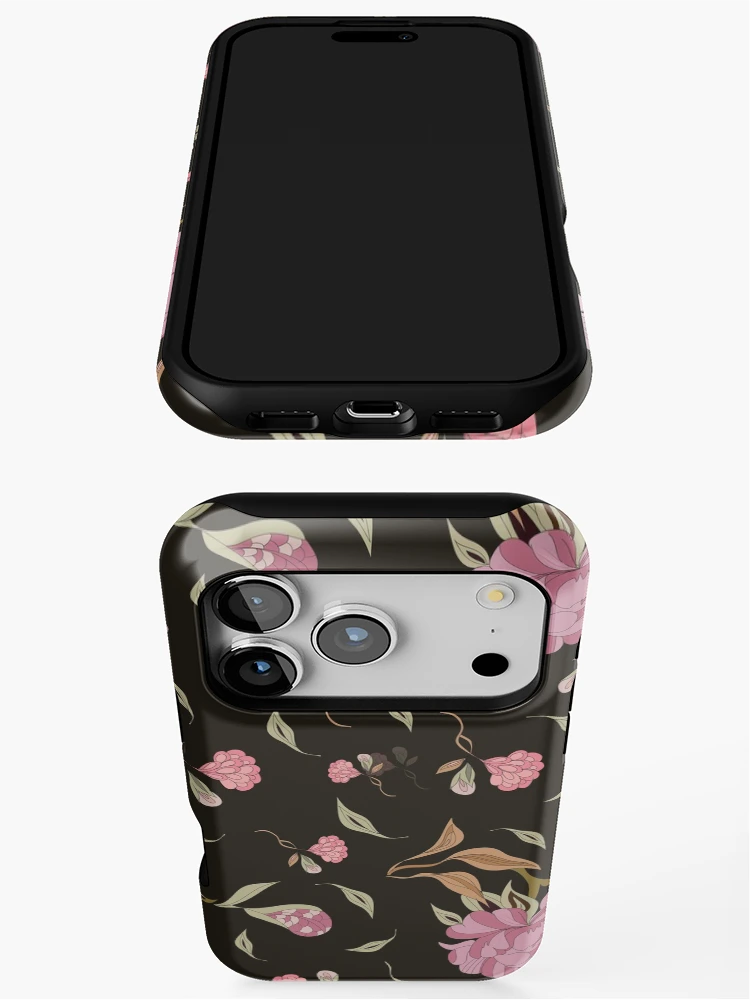 Aperçu 3 sur 4. Coque iPhone avec l'œuvre Rose créée et vendue par Rococodesigns.