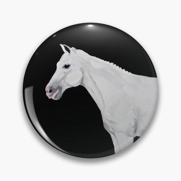 Item preview, White Pony designed and sold by Ali Scarlett Adams.