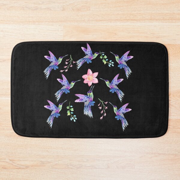 Item preview, Hummingbirds and Flowers designed and sold by KatesFunnyArt.
