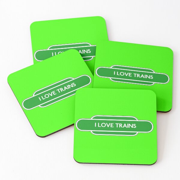 Item preview, For The Love Of Trains... (Green) designed and sold by dredfell.