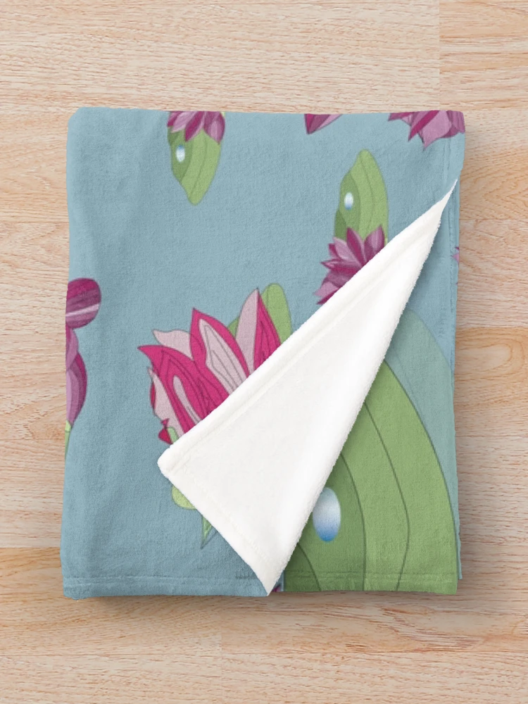 Imagen 3 de 6, Manta con la obra Loto, diseñada y vendida por Rococodesigns.