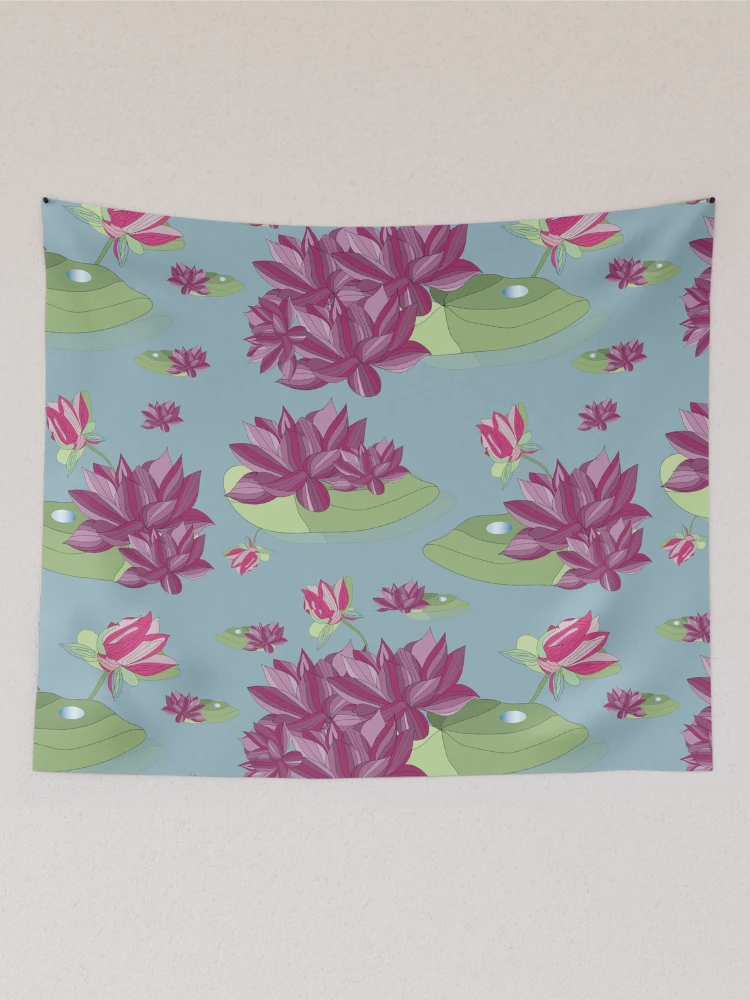 Thumbnail 2 of 3, Tapestry, Lotus designed and sold by Rococodesigns.