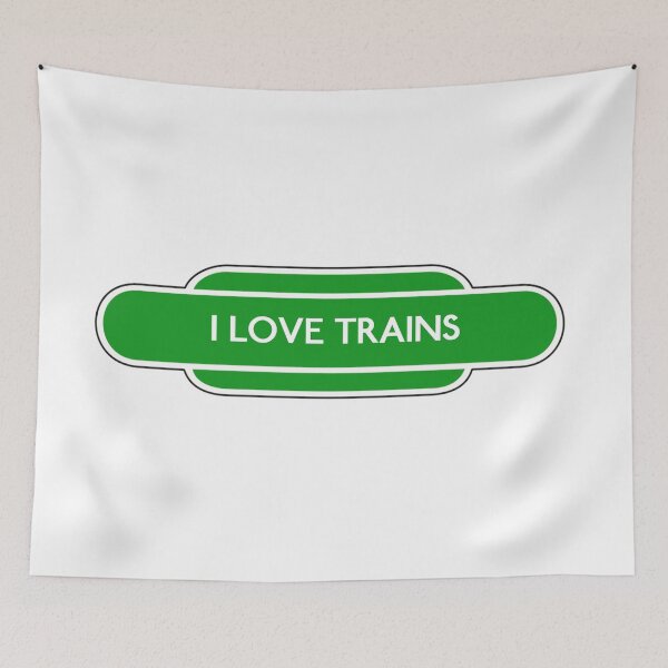 Item preview, For The Love Of Trains... (Green) designed and sold by dredfell.