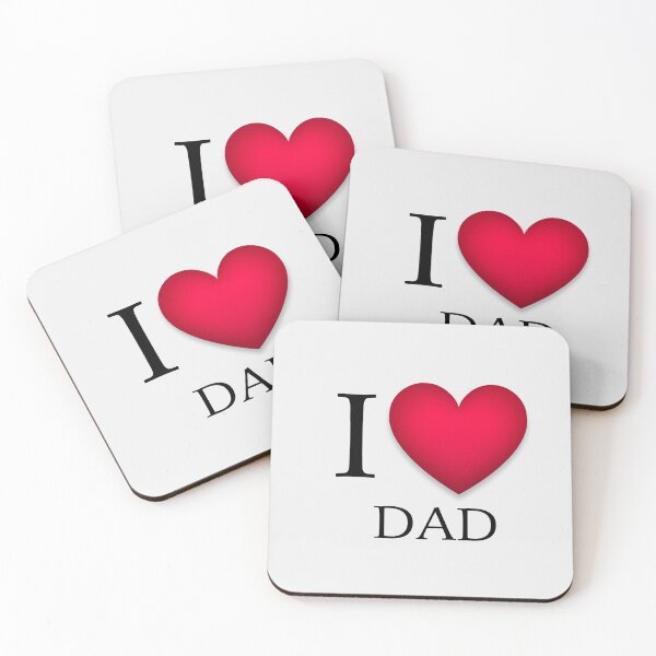 Item preview, I Love Dad designed and sold by Snootstore.