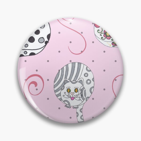 Item preview, Cat Pattern On Pink designed and sold by ckylin.