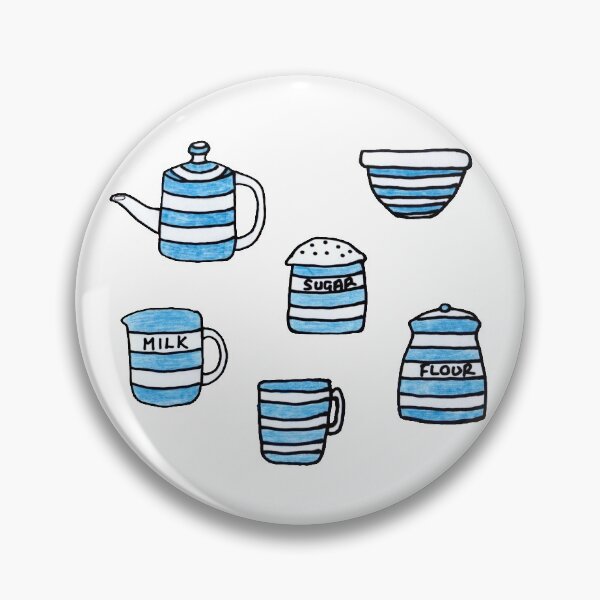 Artikelvorschau, Cornishware Kritzeleien entworfen und verkauft von its-ella.
