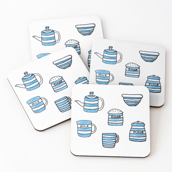 Item preview, cornishware doodles designed and sold by its-ella.
