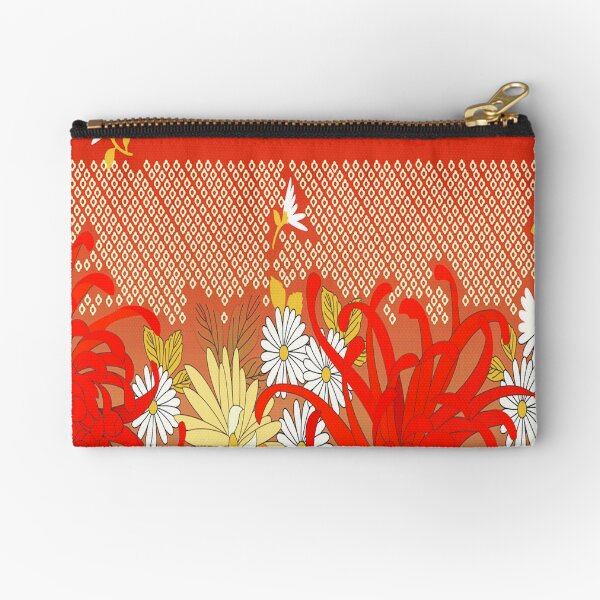 Item preview, Red flowers pattern illustrated for flower lovers designed and sold by zemcorazon.