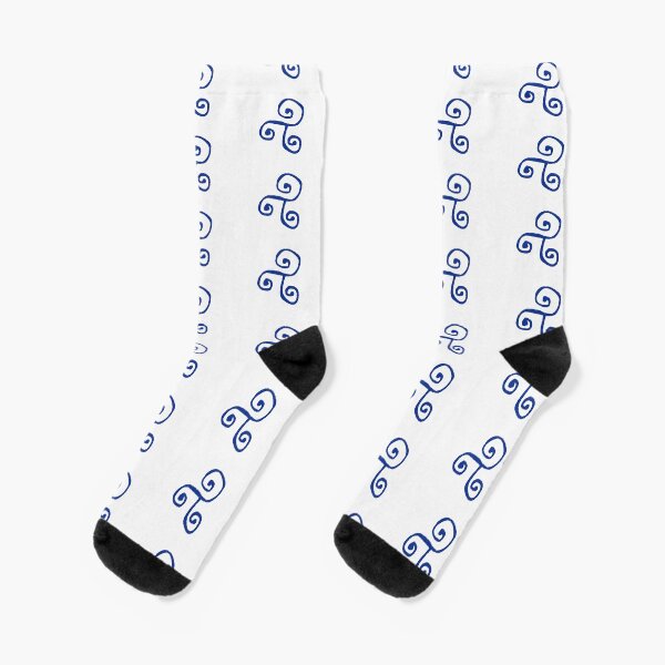 Triskele Inspired by three dogs Socks