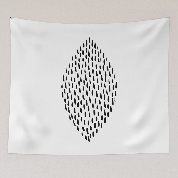 Item preview, Nordic Geometric Pattern Design with Brush Stains designed and sold by AgataCreate.