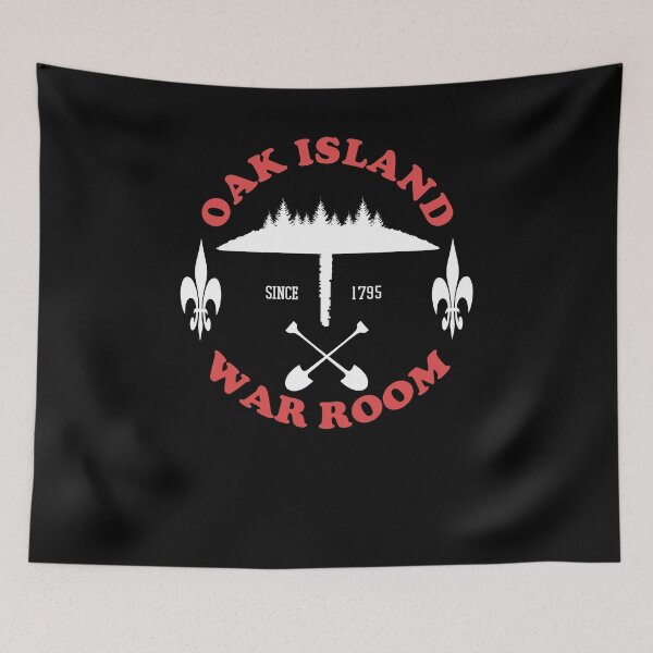 Item preview, Oak Island Since 1795 Treasure Hunter Knights Templar Mystery Nova Scotia designed and sold by TopTeeShop.