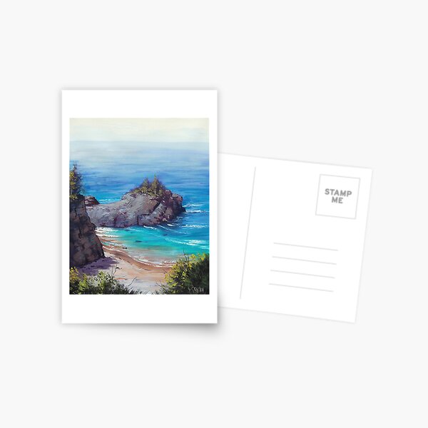 Big Sur Coastline Postcard