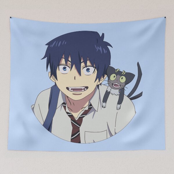 Item preview, Blue Exorcist - Rin Okumura and Kuro designed and sold by vcook10.