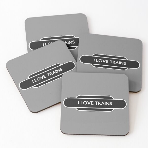 Item preview, For The Love Of Trains... (Black) designed and sold by dredfell.
