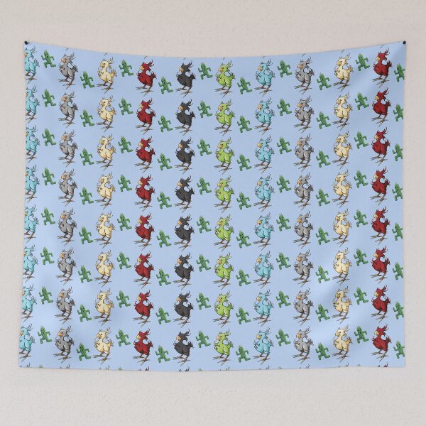 Item preview, Rainbow Chocobo and Cactuar pattern designed and sold by vcook10.