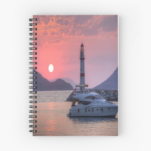 Item preview, Lighthouse And Yacht Sunset        designed and sold by Londonimages.