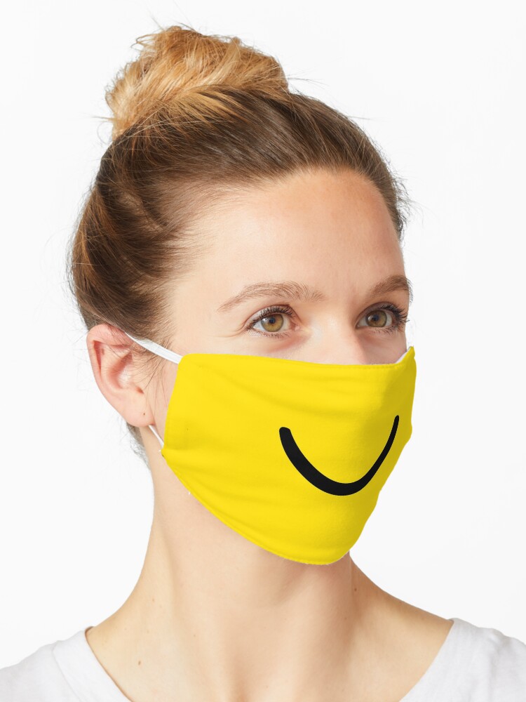 Roblox Face Mask Mask By Fanshop858 Redbubble - sad noob face roblox