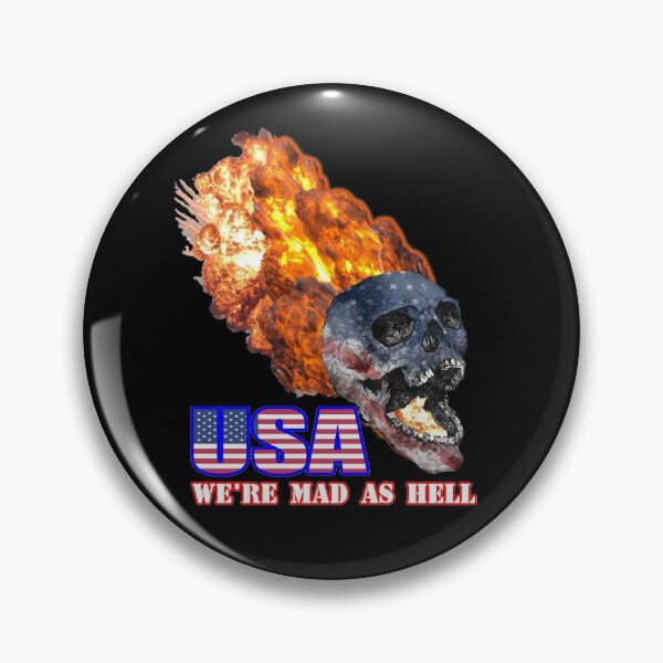 Item preview, USA - WE'RE MAD AS HELL designed and sold by RedBubbleBoom.