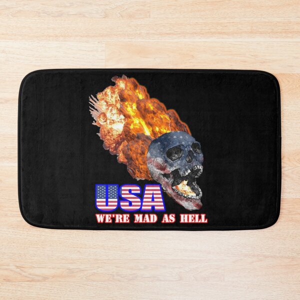 Item preview, USA - WE'RE MAD AS HELL designed and sold by RedBubbleBoom.