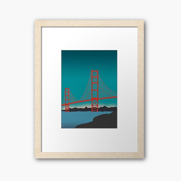 Item preview, Golden Gate Bridge, San Francisco, California Landscape designed and sold by Lyman Creative Co..