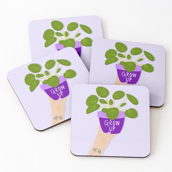 Item preview, Grow Up - Pilea Peperomioides designed and sold by Charlie Dyer.