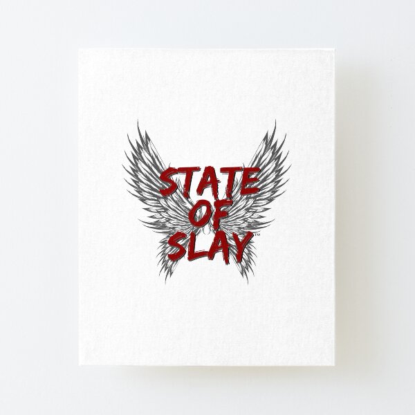 State Of Slay™ Logo Canvas Mounted Print