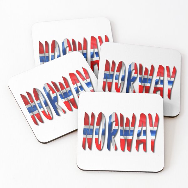 Item preview, Norway Word With Flag Texture designed and sold by MarkUK97.