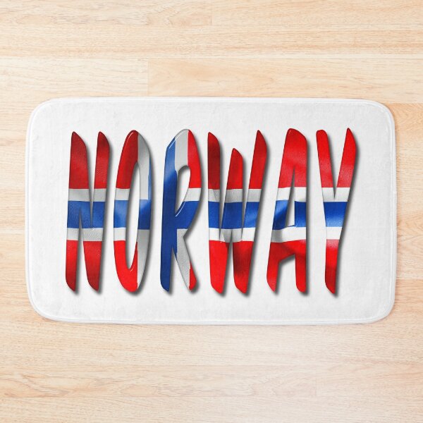 Item preview, Norway Word With Flag Texture designed and sold by MarkUK97.