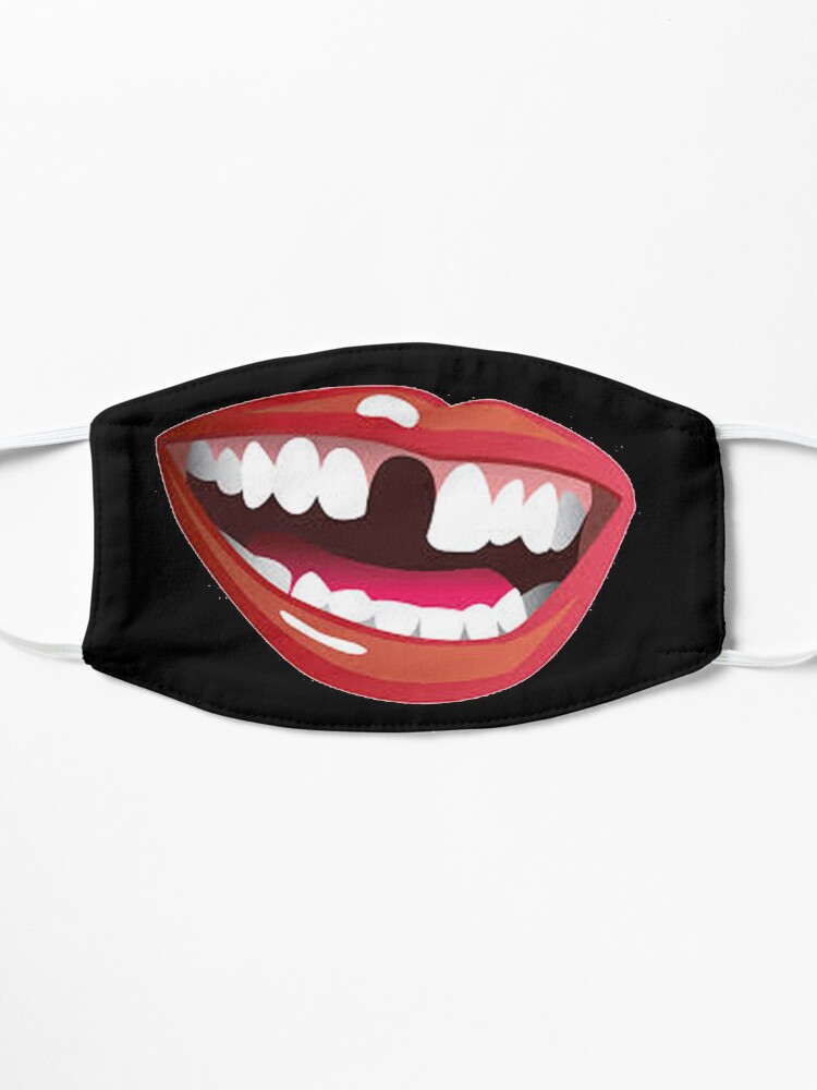 Alternate view of mouth 1 design Mask