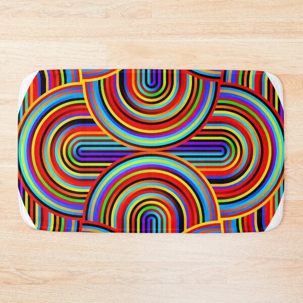 Item preview, CRAZY CURVES 01, rainbow colored designed and sold by Slanapotam.
