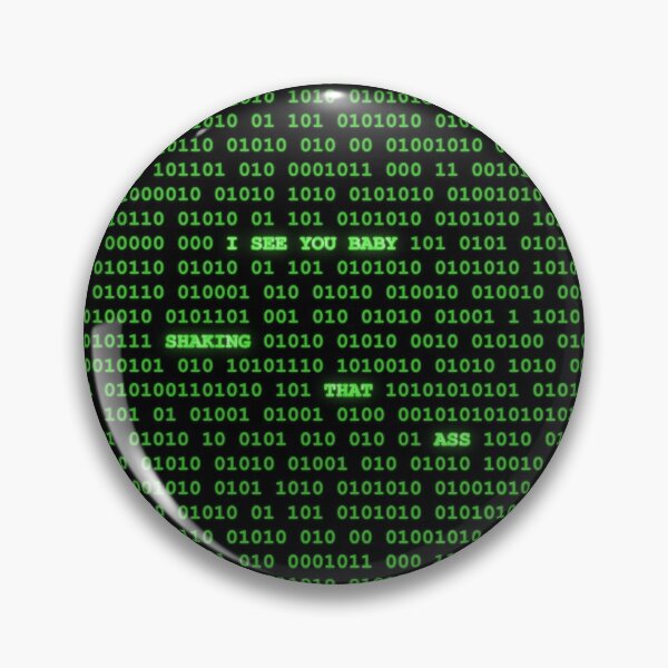 Item preview, Binary Code, I See You Baby designed and sold by Nerd Shizzle.