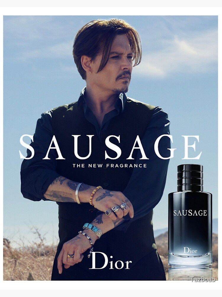 Funny T-shirt, Johnny Depp Sauvage or 