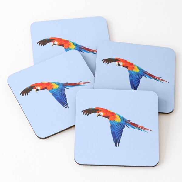 Item preview, Geometric Scarlet Macaw designed and sold by vcook10.