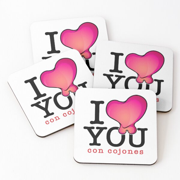 Item preview, I Love You con cojones designed and sold by santanafirpo.