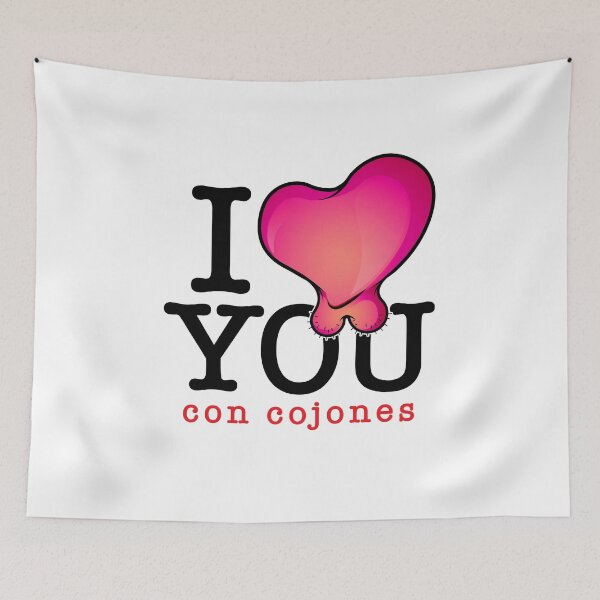 Item preview, I Love You con cojones designed and sold by santanafirpo.
