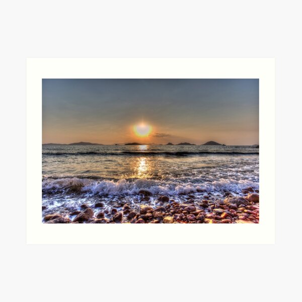 Turkey Beach Sunset Art Print