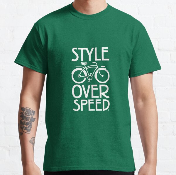 Antique Bike - Style Over Speed Classic T-Shirt