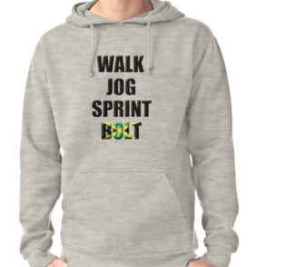 walk jog run sprint bolt puma shirt