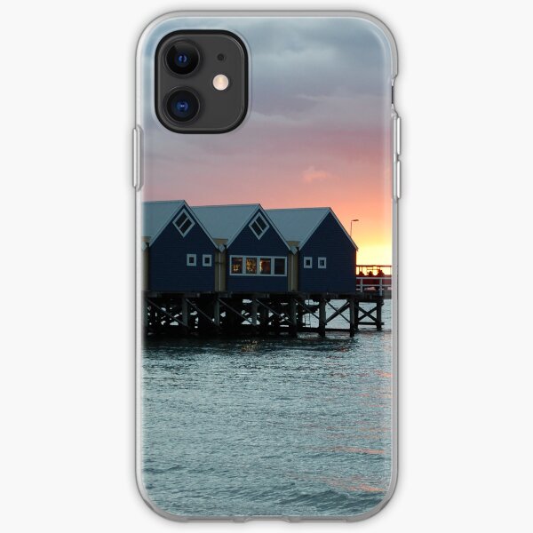 Sunset on Busselton Jetty iPhone Soft Case