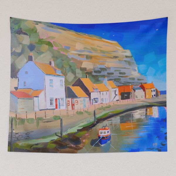 Item preview, Staithes, Yorkshire Coast  designed and sold by Bradley Bingham.